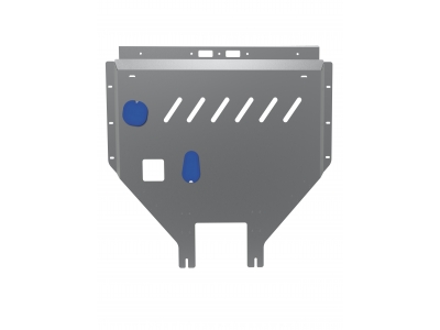 Защита картера (с креп.) для GEELY Tugella (2021-н.в.), Knewstar 001 (2024-н.в.) 2.0 бен. AT (алюминий, 3 мм) / ньюстар