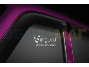 Дефлекторы окон Vinguru на хетчбек 5 дверей 4 штуки для Kia Picanto № AFV50211